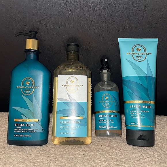 ‼️SOLD‼️ NWT Eucalyptus + Tea Aromatherapy Stress Relief Bundle from Bath & Body - Picture 6 of 13